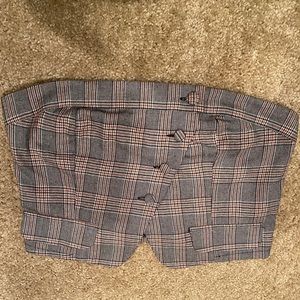 3/$15 NWT Forever 21 plaid crop top
